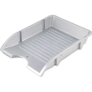 Desk Drawer Tray Donau DONAU, unbreakable PP A4, silver