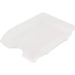 Desk drawer Donau DONAU, shatterproof polypropylene (PP), A4 size, translucent white