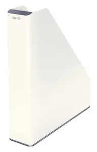 Magazine File Leitz WOW Dual Colour — A4 plastic document holder, White, 318×272 mm, 430 g