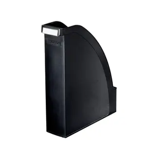 Desk tray organizer ESSELTE 24760095 — plastic, black, fits A4, 78×278×300 mm
