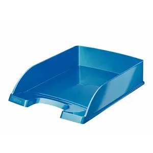 ESSELTE Leitz Letter tray WOW plastic A4 desk organiser 255x357x70 mm blue