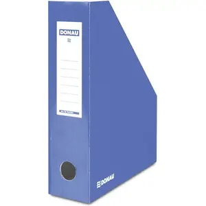 Donau magazine/file holder for A4 catalogues, blue, model 7649201-10FSC