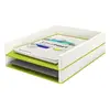 LEITZ WOW Polystyrene A4 Green Metallic Photo 4
