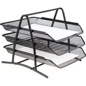 File shelf NET model 5905669237208 black — metal office document shelf