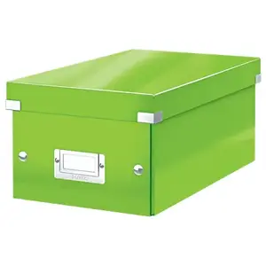 DVD storage box LEITZ Click & Store WOW, carton, green, 206×352×147 mm