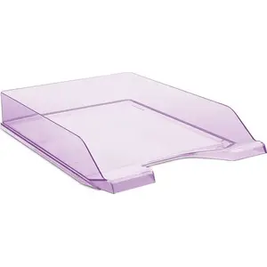 Desk drawer tray Donau polystyrene A4 standard purple