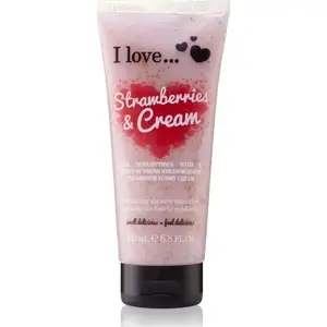 Shower Smoothie Exfoliating Gel 200 ml — I love, Strawberries & Cream