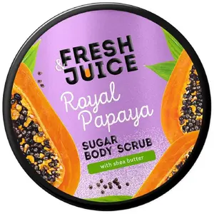 Сахарный пилинг для тела Elfa Pharm Fresh Juice Королевская Папайя 200 мл