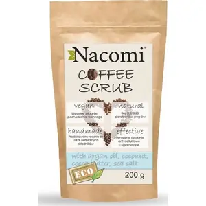 Body scrub Nacomi Scrub peeling kawowy 200 g — coffee exfoliating scrub, 200 g