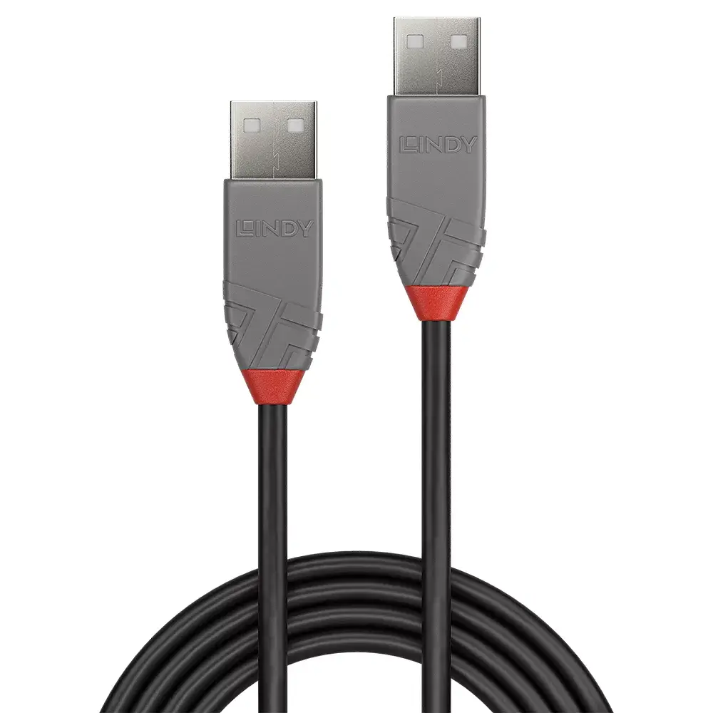 USB kabelis Lindy 2m Type A to A Photo 2