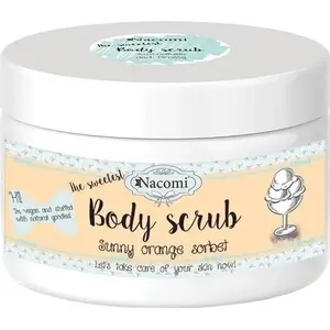 Body sugar scrub Nacomi Peeling cukrowy - orange 100 ml