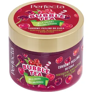 Body sugar scrub Perfecta Bubble Tea Wild Cherry 300 g