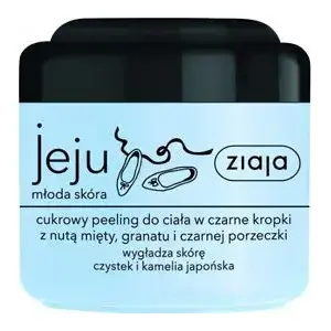 Body sugar scrub Ziaja Ziaja jeju 200 ml – exfoliating peeling for skin care