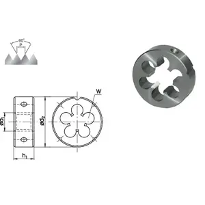 Threading Tap FANAR M8x1 N1-121001-0083 — metric M8 x 1 thread tap