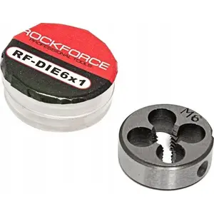 Threading die Rockforce M6×1.0 metric, diameter 20 mm, RF-DIE6x1