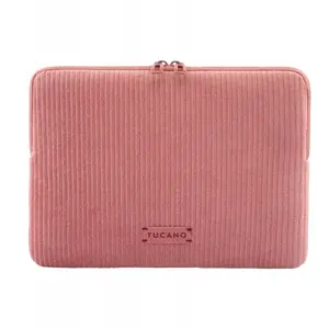 Чехол TUCANO Velluto 2 для MacBook Air 13" / MacBook Pro 13" / ноутбука 12" — совместим с M4/M3/M2/M1 (2018–2025), розовый