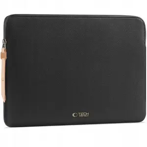 Laptop sleeve Tech-Protect Pokrowiec Fleece for 13–14" laptops, Black