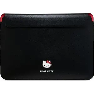 Sleeve Sourcing Hello Kitty HKCS14PGHDLMK for 14" laptops, black PU with metal logo
