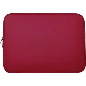 Laptop sleeve Hurtel 15.6" universal carrying case bag — red, tablet organizer