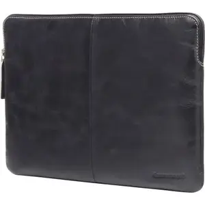 Protective sleeve d bramante Rungusted 13" — black leather case for 13-inch laptops