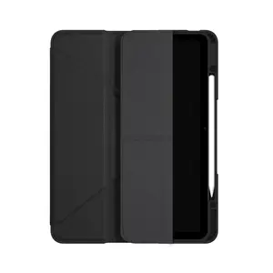 Folio maciņš d bramante Mayfair Pro priekš iPad Air 12.9" (2024) — melns, piemērots 32,8 cm ekrānam