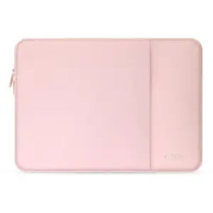 Laptop sleeve Tomtoc Neoprene for 15–16-inch laptops, pink