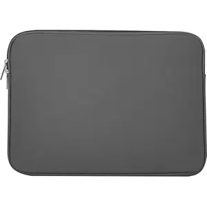 Laptop sleeve bag Hurtel 15.6" universal case gray — tablet organizer, slip-in design