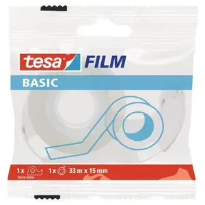 Līmlente Tesa Basic 33 m x 15 mm, caurspīdīga, 1 gab.