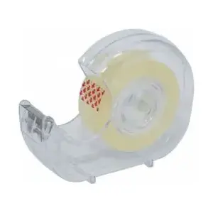 Канцелярская клейкая лента Idest 19 мм x 33 м PX1724 (прозрачная упаковочная лента)