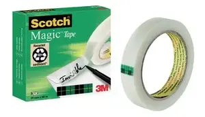 Adhesive tape Scotch Magic Tape 810 — 19 mm x 66 m, fiber/paper