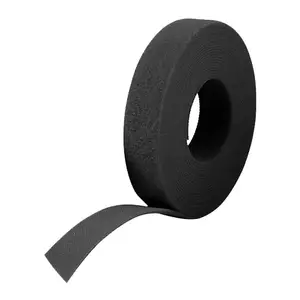 Velcro Hook & Loop Cable Tie Reel 25m x 50mm Black – Polyamide/PP