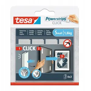 Adhesive Mounting Strips Tesa Powerstrips Click Small – removable self-adhesive mounting solution