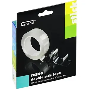 Abpusēja nano līmlente Grand 30 mm x 5 m x 1 mm