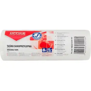 Office Products līmlente 19 mm x 33 m, 8 gab., matēta