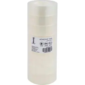 Līmlente TEKA 19 mm x 33 m, ruļļa ar statīvu, 8 gab. (MPN 606899)