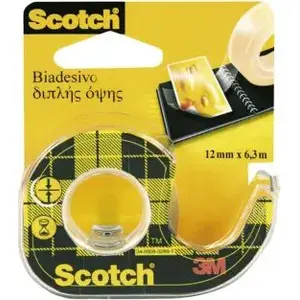 Divpusējā līmlente Scotch ar dozatoru 12 mm x 6,3 m (SC5006)