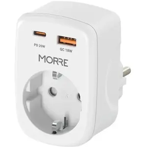 Strāvas adapters Tiross M409 USB uz USB‑C — Tiross MORRE ADAPTER ZASILANIA USB/USB‑C