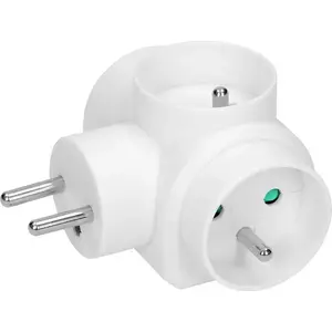 Разветвитель питания ORNO OR-AE-13184 3×2P+Z белый