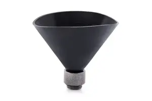Funnel Alphacool 17705 — brass/nickel rubber, 6 cm diameter