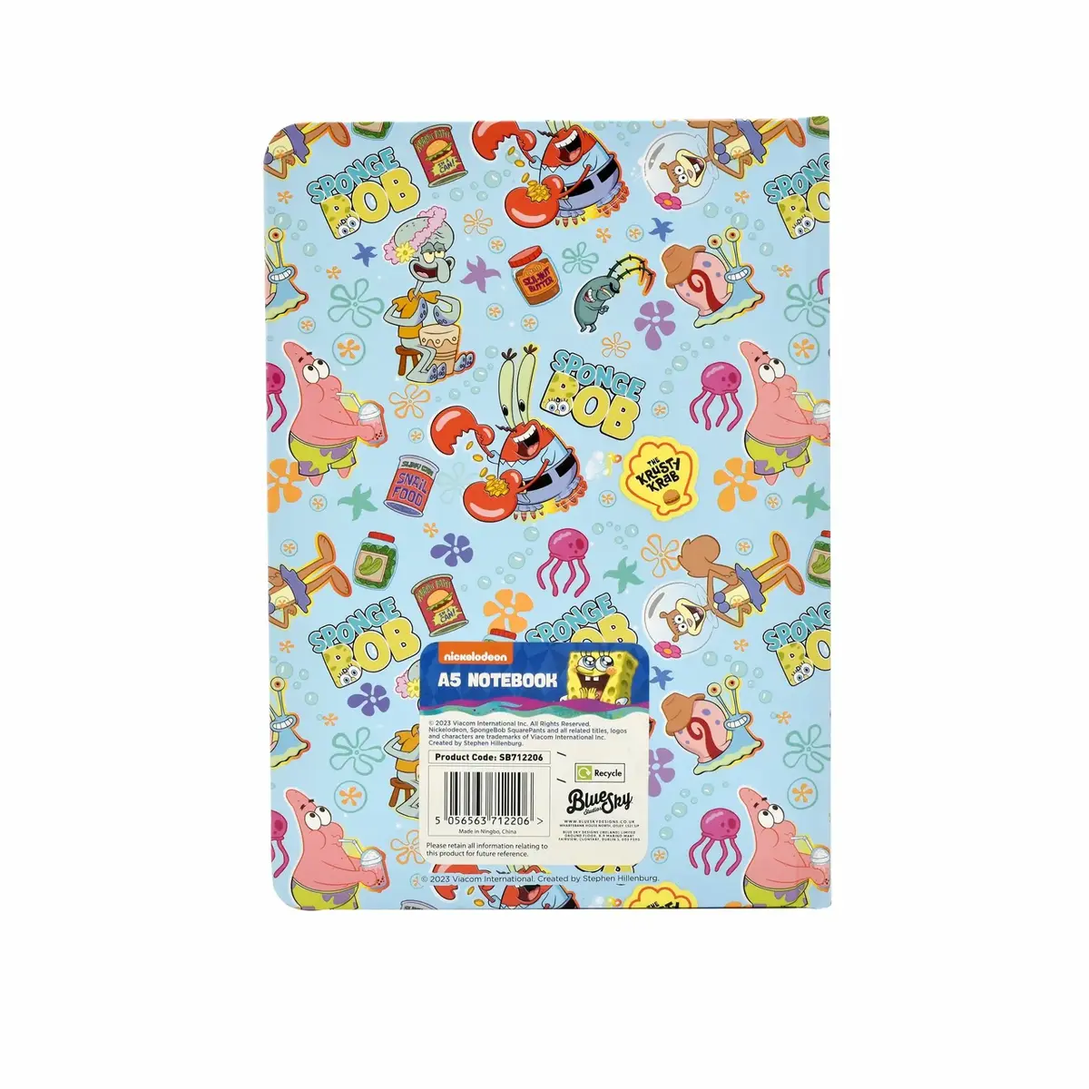 Thumbs Up SpongeBob записная книжка A5 80 л. Photo 5