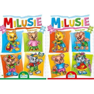 Coloring Book 'Milusie' by Krzesiek model 161 — children's activity book
