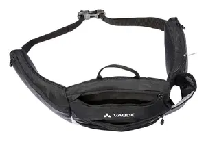 Поясная сумка VAUDE Big Attendant — 4 л, полиамид/полиуретан, чёрно‑серый