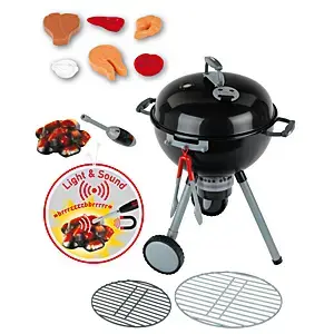 Kettle barbecue Weber OT Premium — black, compact charcoal grill