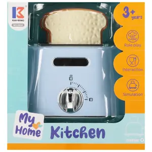 Тостер mega creative TOSTER 17X18X12 MC WB 24/48 — компактный настольный тостер, модель 8959