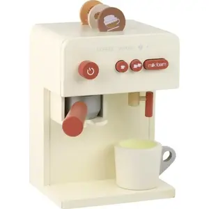 Деревянная игрушечная кофемашина LEANToys модель 15022 с чашкой — аксессуар для игровой кухни