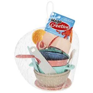 Virtuves trauki Mega Creative HG-9033, 12×24 cm tīklojuma dizains, komplekts