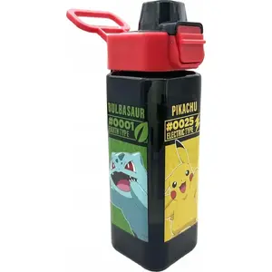 Kids Euroswan Kids water bottle 500 ml square PP Pokémon PK00020 mix