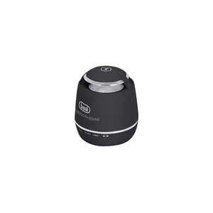 Pārnēsājams stereo skaļrunis Trevi XP 71 BT — 3 W RMS, Bluetooth un Micro-USB, melns, sfērisks dizains