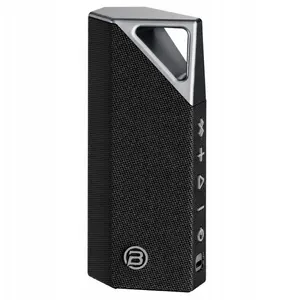 Pārnēsājams Bluetooth skaļrunis Bugani Brief — melns/sudraba