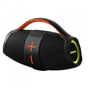 Portable speaker DEFENDER BEATBOX 24 — Bluetooth, 25W, MP3/AUX/SD/USB, TWS, LED, black